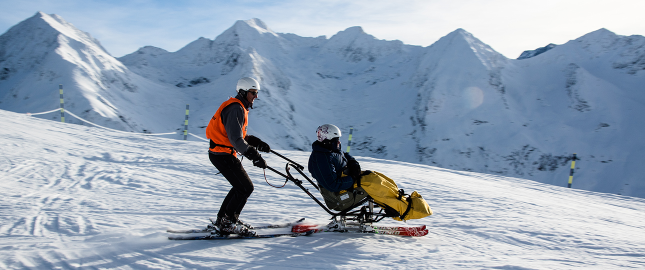 Descente en fauteuil ski