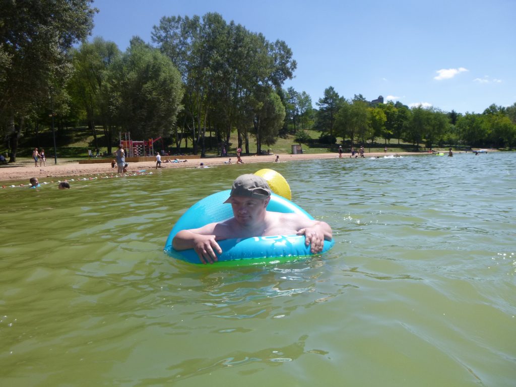 Baignade séjour été