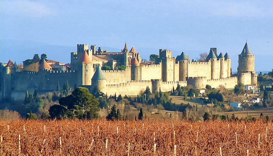 Carcassonne-vignes